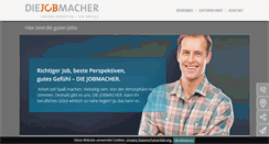 Desktop Screenshot of die-jobmacher.de
